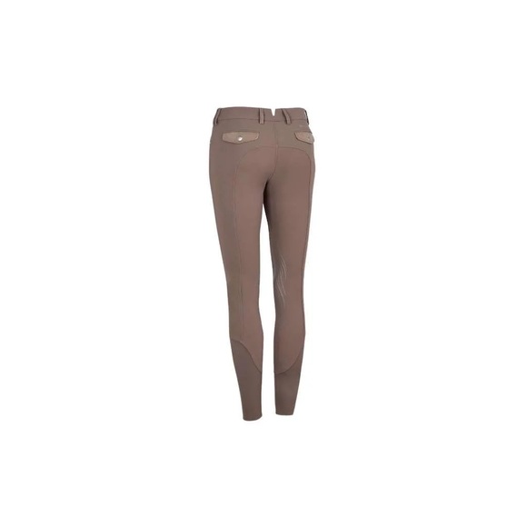 NWT Samshield taupe Mathilde equestrian breeches, size 24 - Picture 2 of 10